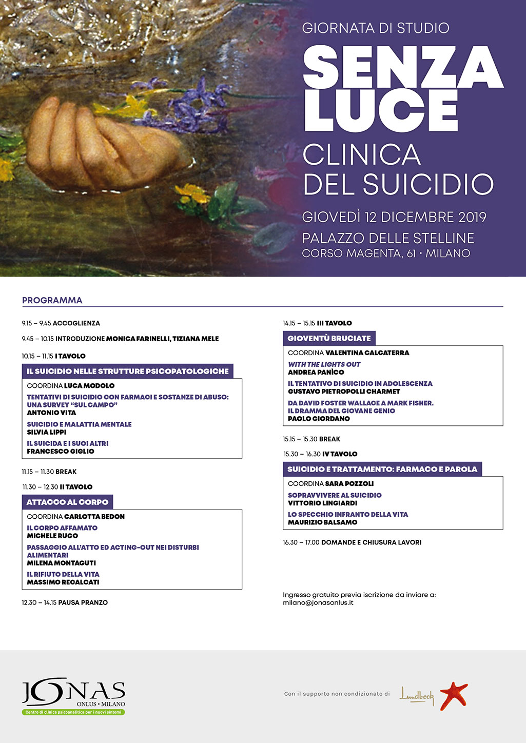 Convegno Senza luce Jonas